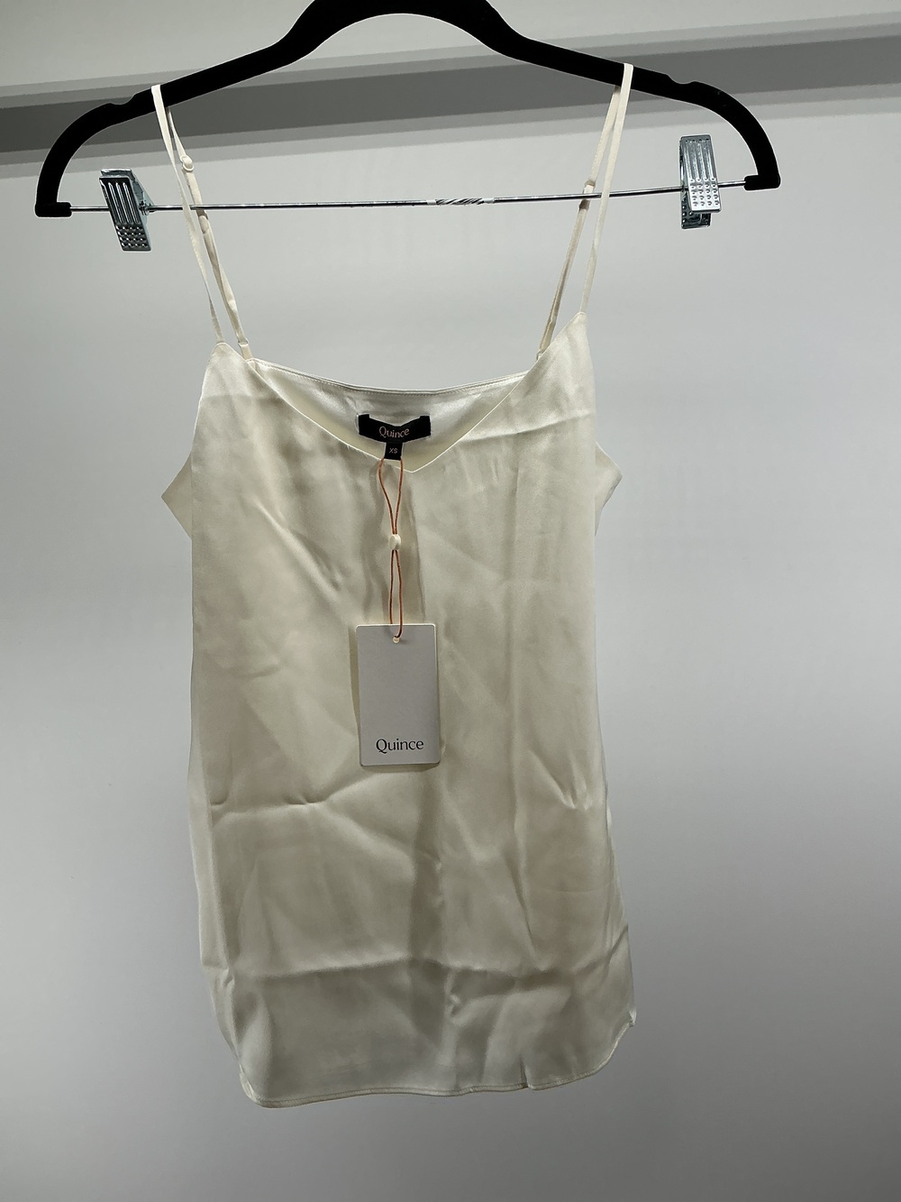 Washable Stretch Silk V-Neck Cami